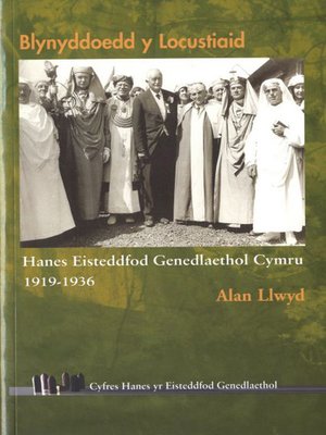 cover image of Blynyddoedd y locustiaid